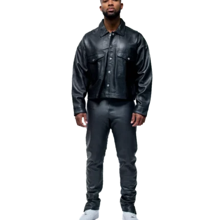 Hendrix Leather Jacket f
